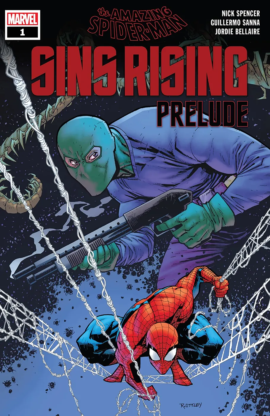 Cover of Amazing Spider-Man: Sins Rising Prelude #1