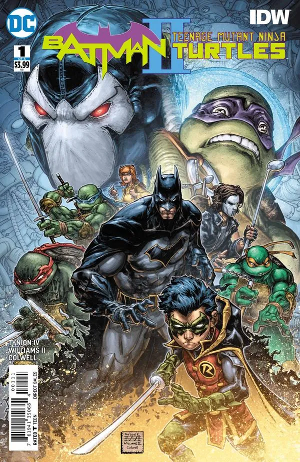 Cover of Batman / Teenage Mutant Ninja Turtles II #1