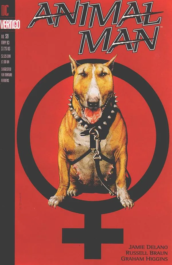 Cover of Animal Man #59