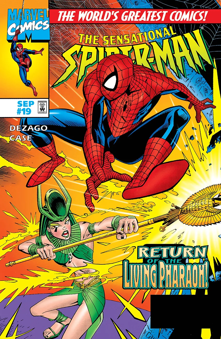 Cover of The Sensational Spider-Man #19