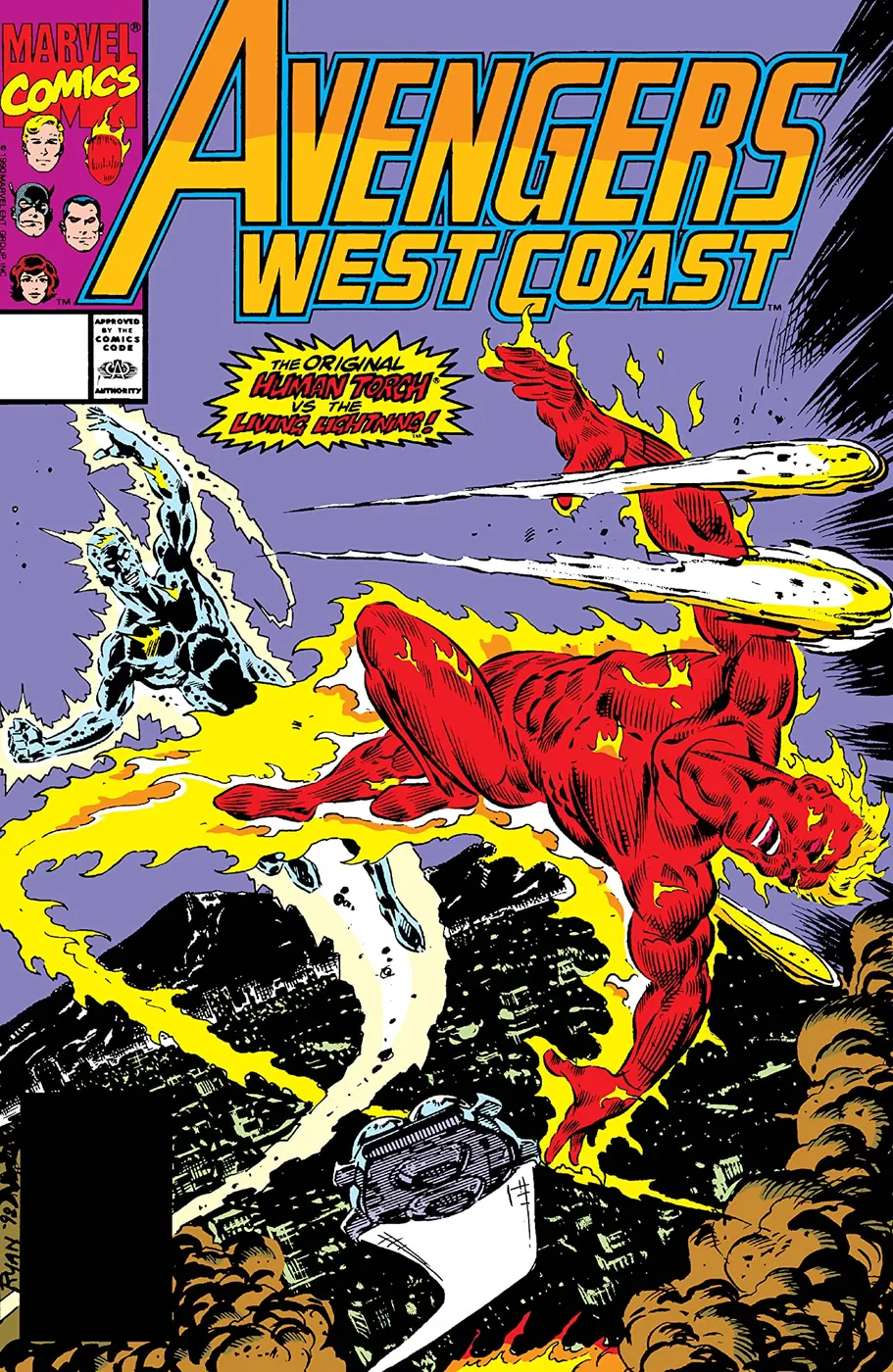 Cover of Avengers West Coast #63