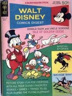 Cover of Walt Disney Comics Digest #9