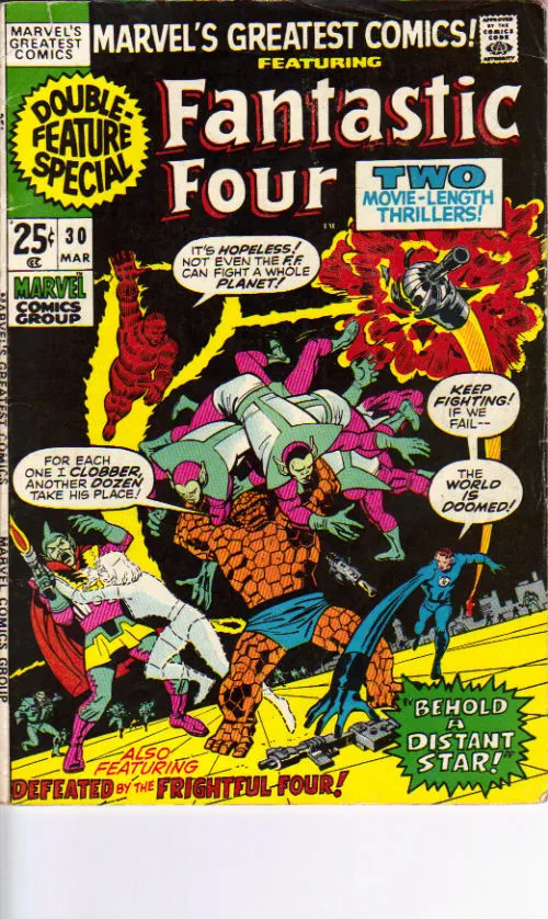 Cover of Marvel's Greatest Comics #30