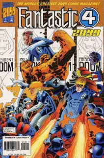 Cover of Fantastic Four 2099 #2