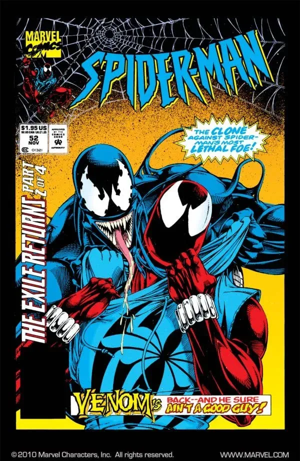 Cover of Spider-Man #52