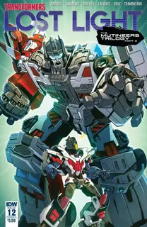 Cover of Transformers: Lost Light #12