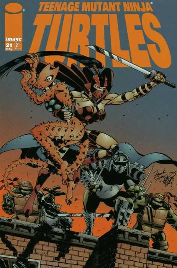 Cover of Teenage Mutant Ninja Turtles #21