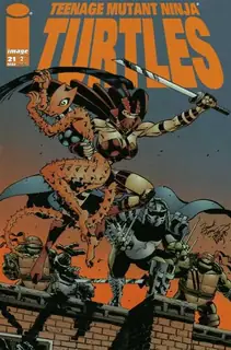Cover of Teenage Mutant Ninja Turtles #21