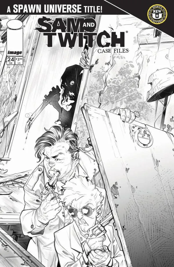 Cover of Sam and Twitch: Case Files #24
