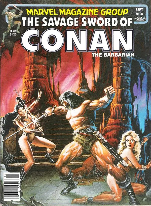 Cover of The Savage Sword of Conan #68