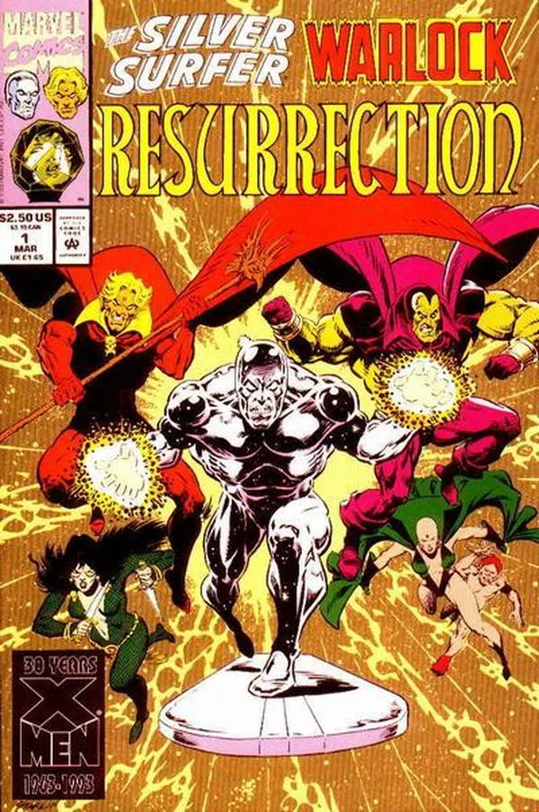 Cover of Silver Surfer / Warlock: Resurrection #1