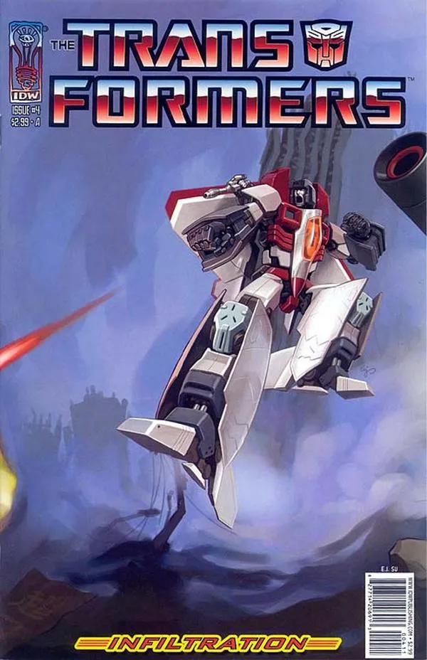 Cover of The Transformers: Infiltration #4