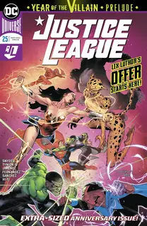 Cover of Justice League #25