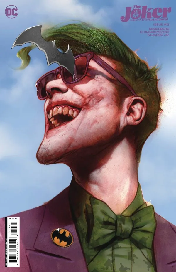 Cover of The Joker: The Man Who Stopped Laughing #12