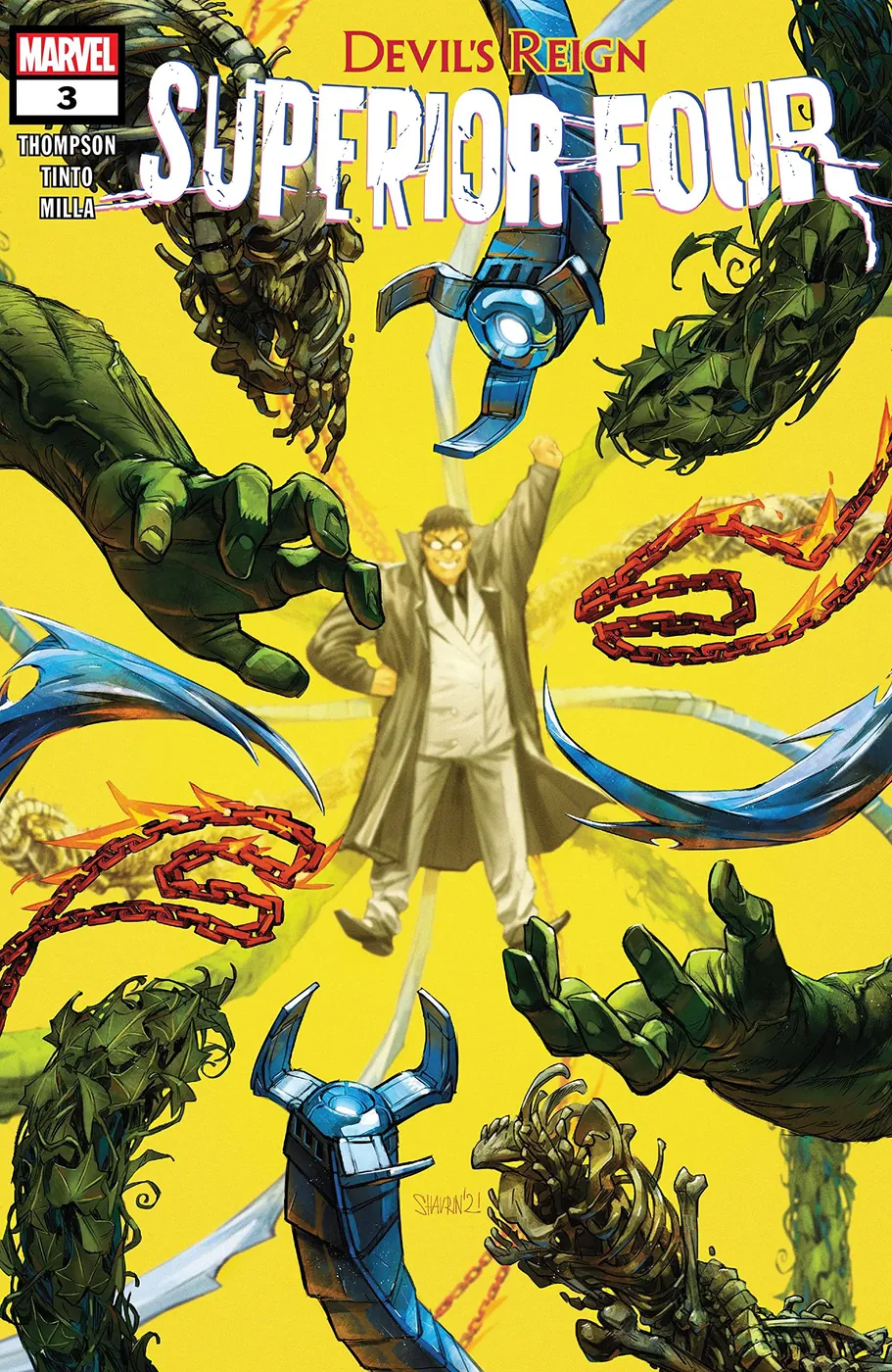 Cover of Devil's Reign: Superior Four #3