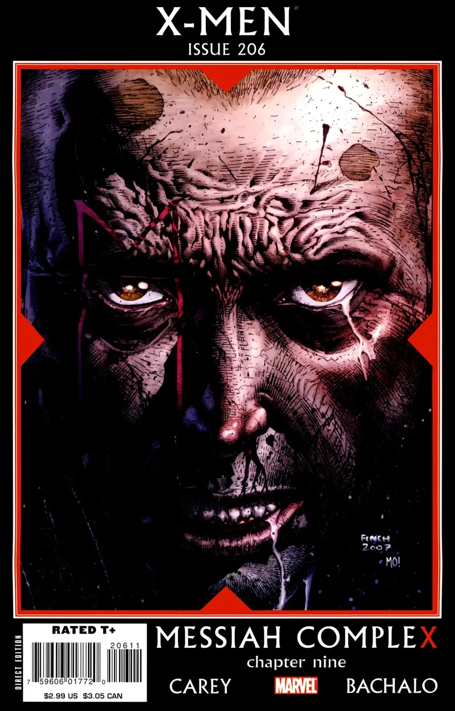Cover of X-Men #206