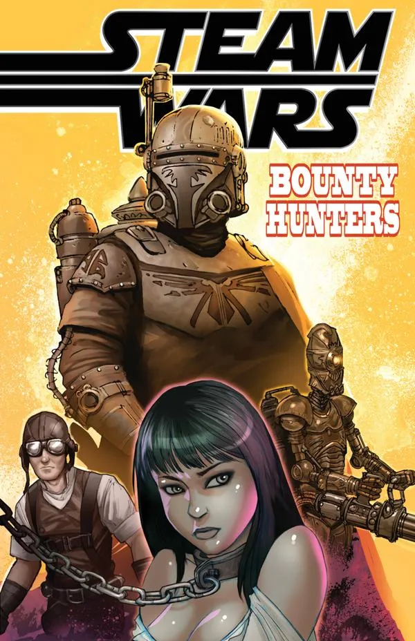 Cover of Steam Wars: Bounty Hunters #1