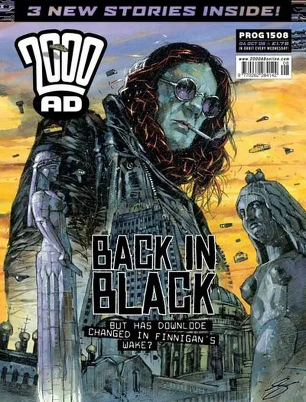 Cover of 2000 AD #1508