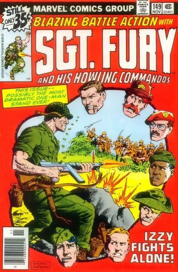 Cover of Sgt. Fury and His Howling Commandos #149