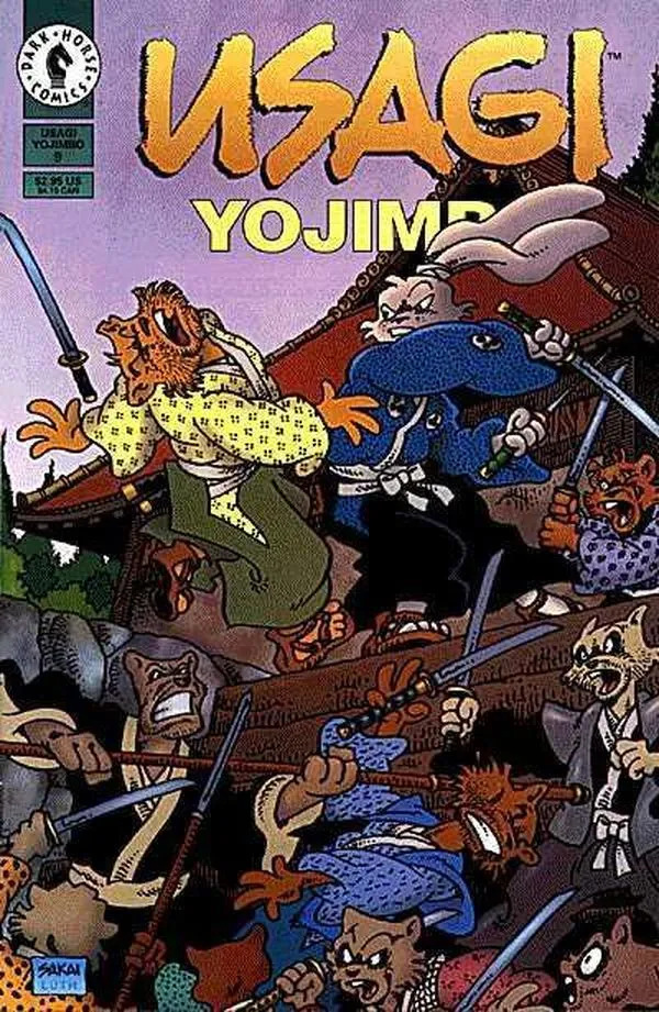 Cover of Usagi Yojimbo #9