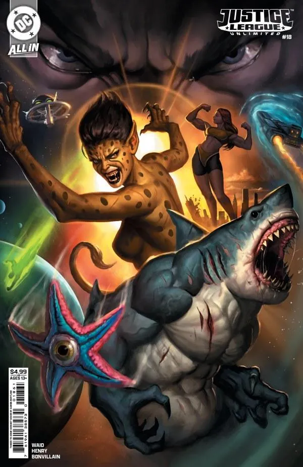 Cover of Justice League Unlimited #18