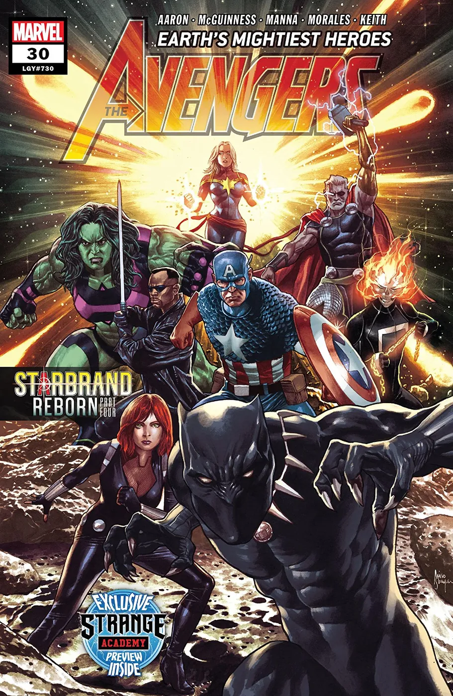 Cover of Avengers #30 (730)