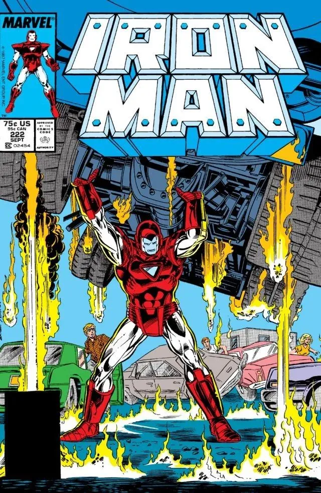 Cover of Iron Man #222