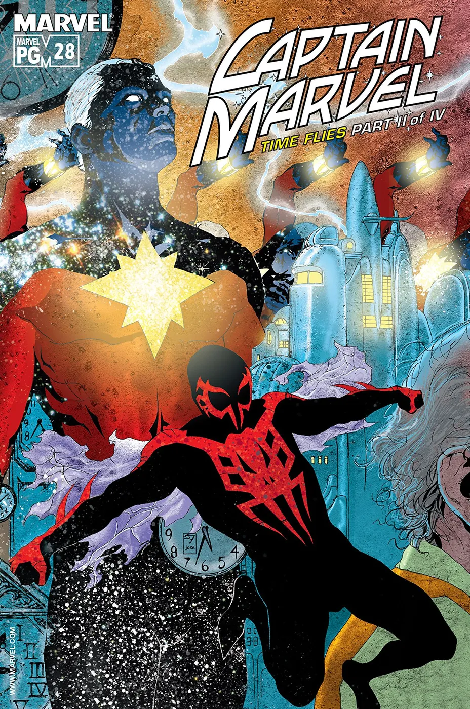 Cover of Captain Marvel #28