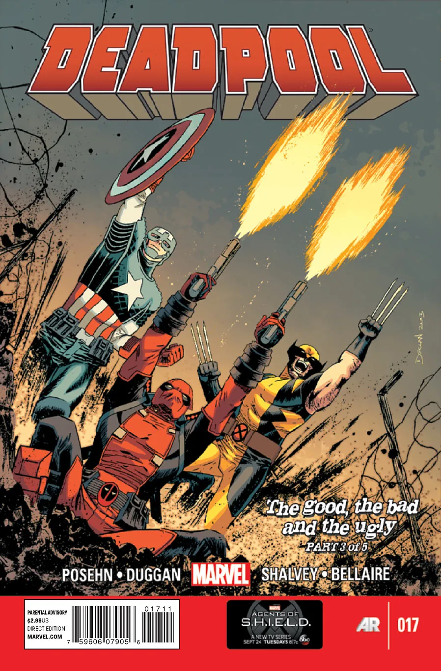 Cover of Deadpool #17