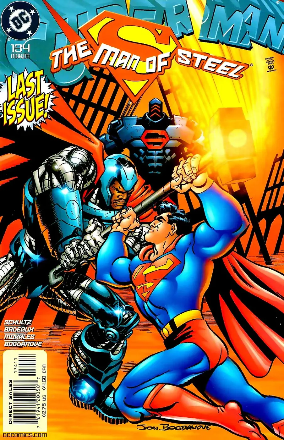 Cover of Superman: The Man of Steel #134