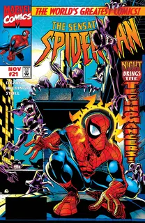 Cover of The Sensational Spider-Man #21