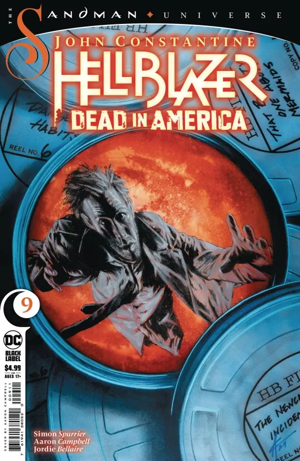 Cover of John Constantine, Hellblazer: Dead in America #9