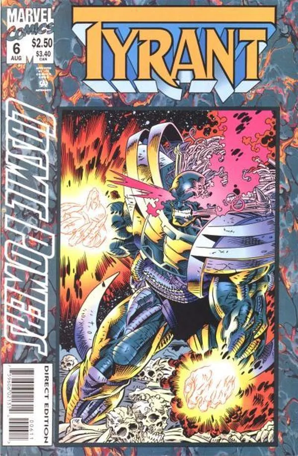 Cover of Cosmic Powers #6
