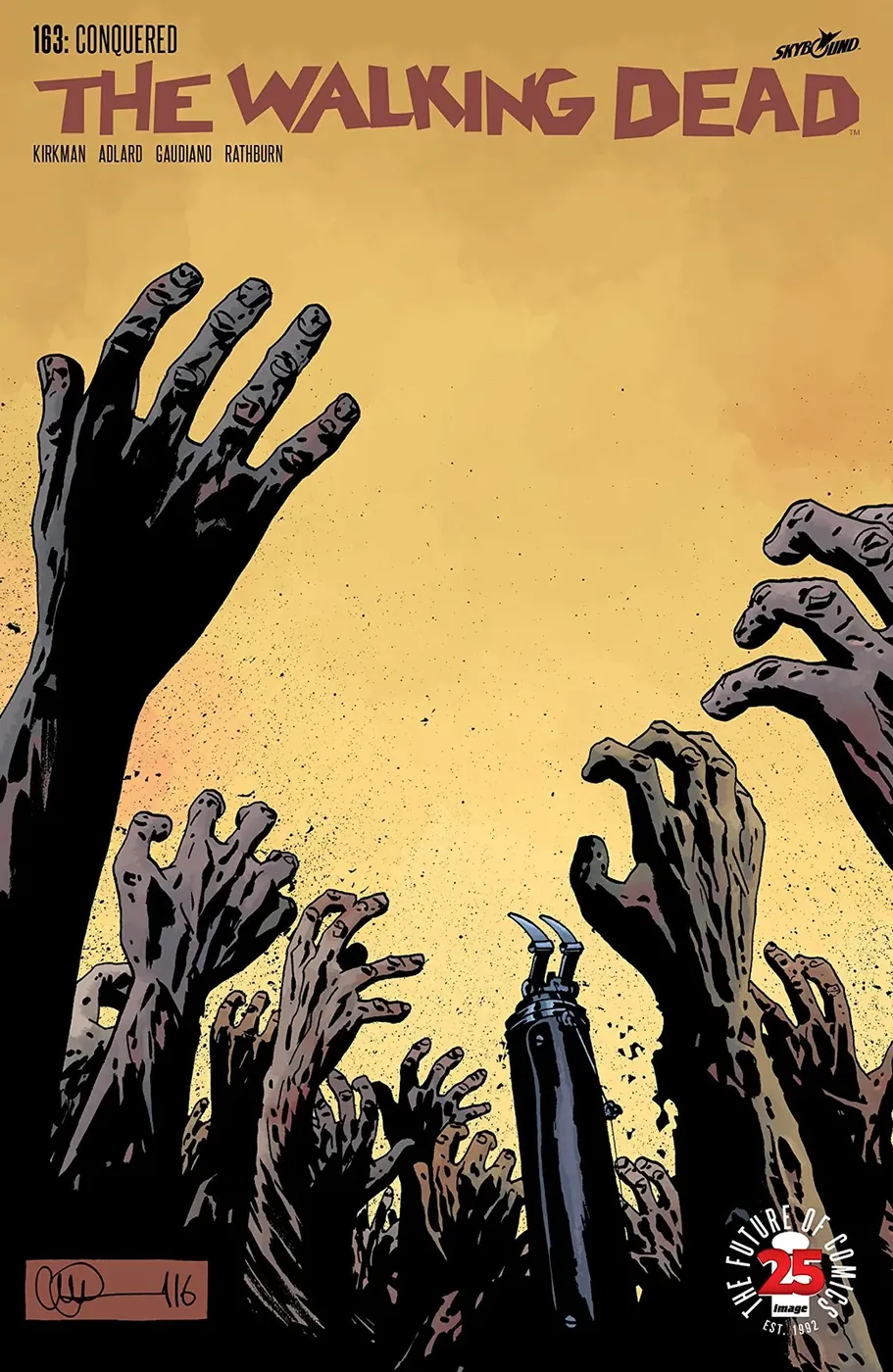 Cover of The Walking Dead #163