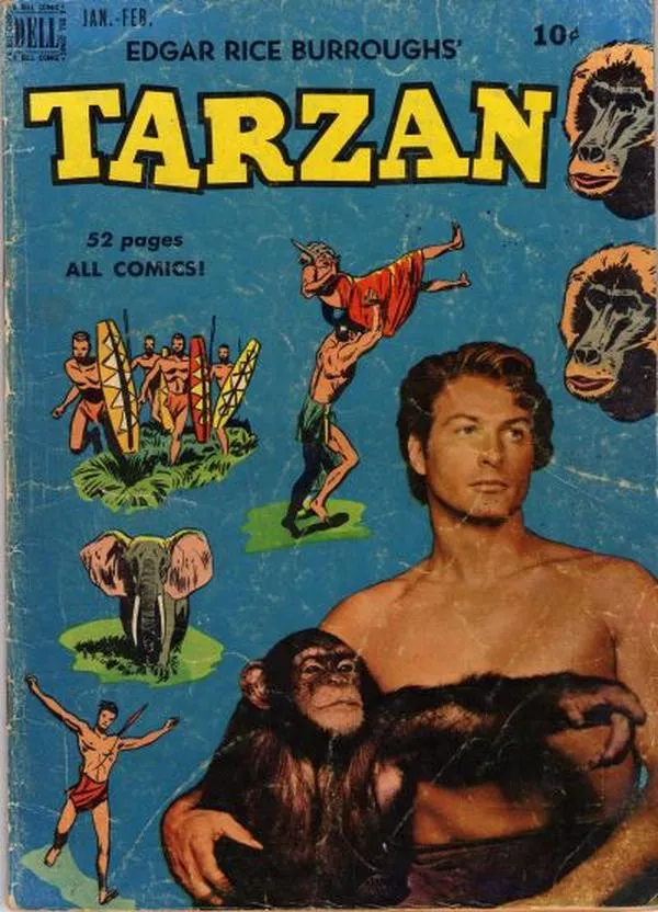 Cover of Edgar Rice Burroughs' Tarzan #13