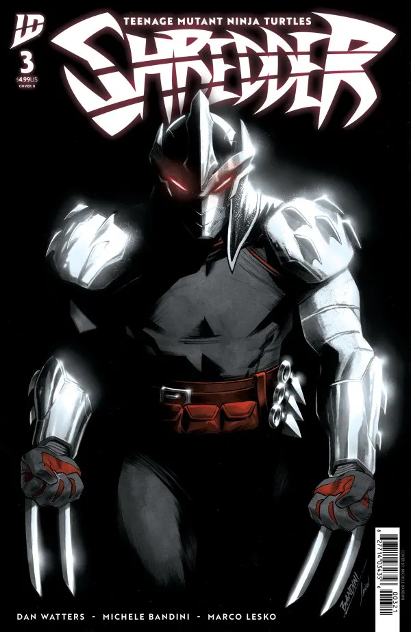Cover of Teenage Mutant Ninja Turtles: Shredder #3