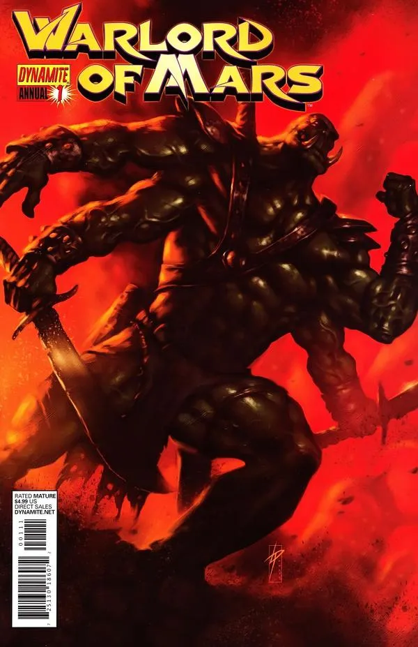 Cover of Warlord of Mars, Annual #1