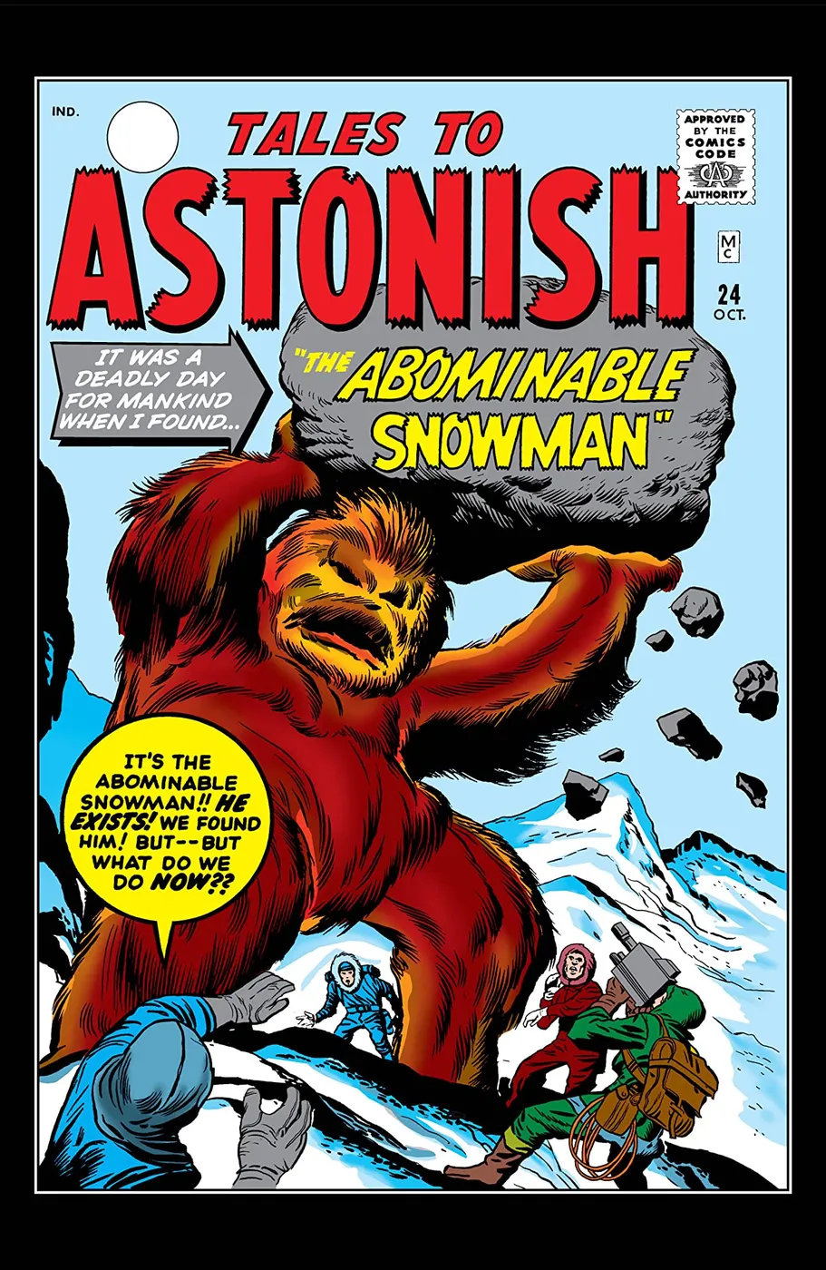 Cover of Tales to Astonish #24