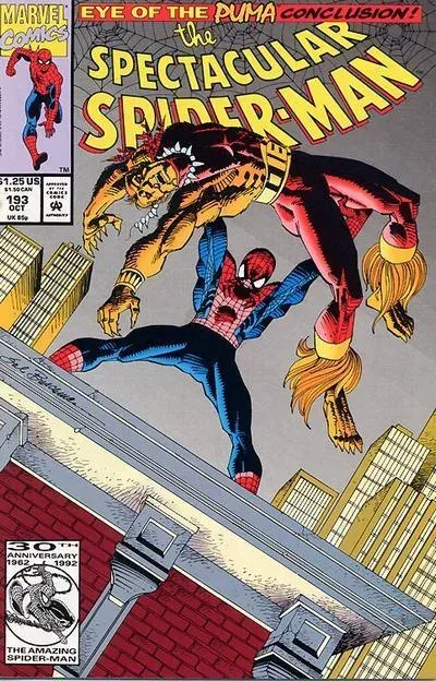 Cover of The Spectacular Spider-Man #193