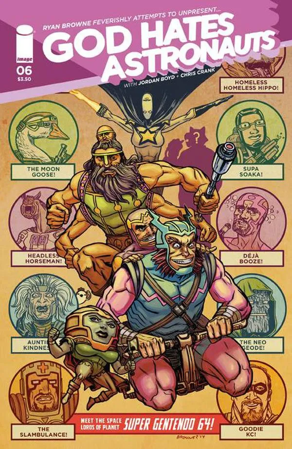 Cover of God Hates Astronauts #6