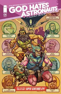 Cover of God Hates Astronauts #6