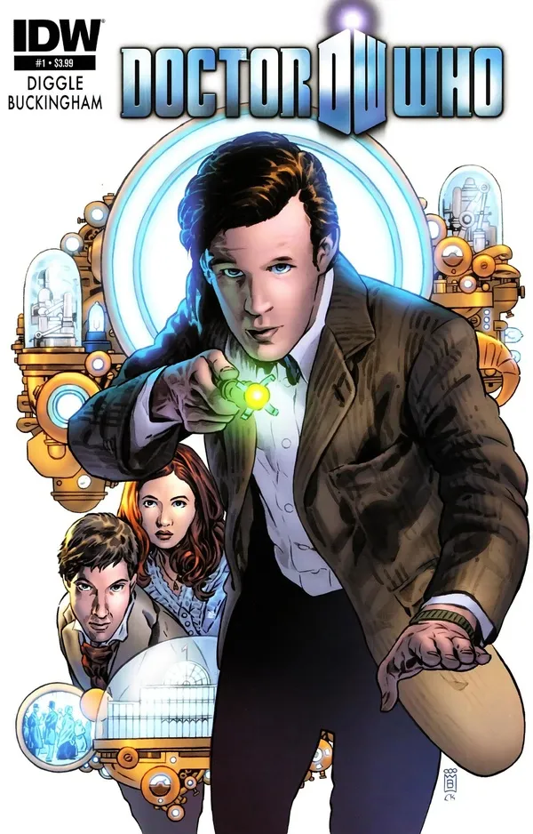 Cover of Doctor Who #1