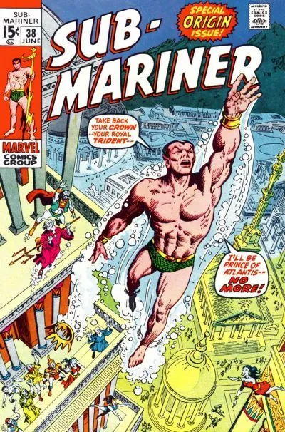 Cover of Sub-Mariner #38