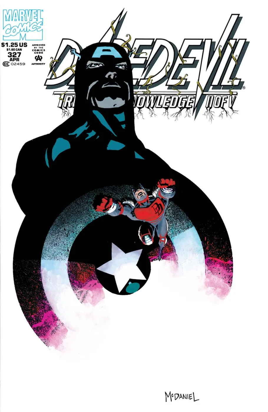 Cover of Daredevil #327
