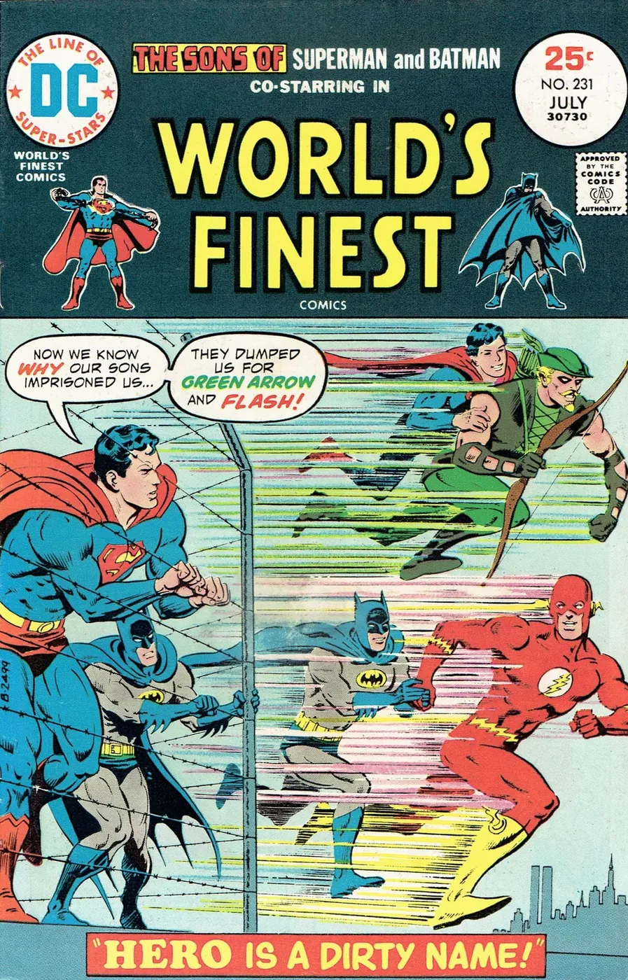 Cover of World's Finest Comics #231
