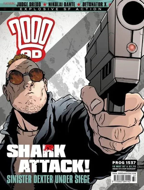 Cover of 2000 AD #1537