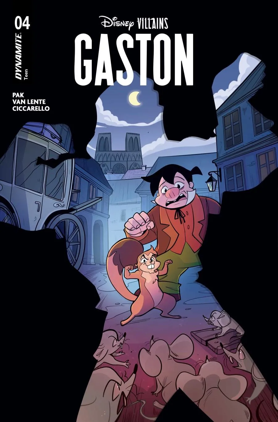 Cover of Disney Villains: Gaston #4