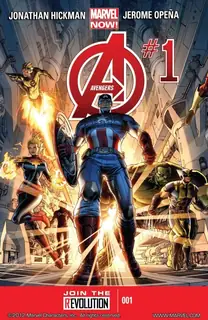 Cover of Avengers #1
