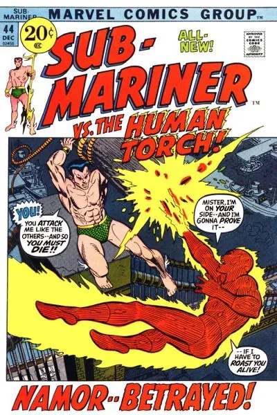 Cover of Sub-Mariner #44