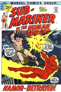 Cover of Sub-Mariner #44
